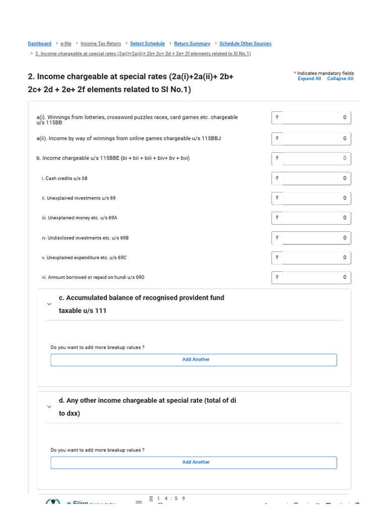 Income Chargeable at Special Rates | PDF | Taxes | Government Finances