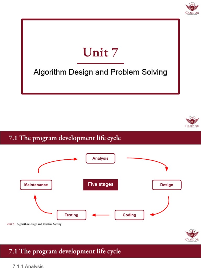 Algorithm Design and Problem Solving Guide | PDF | Computer Program ...