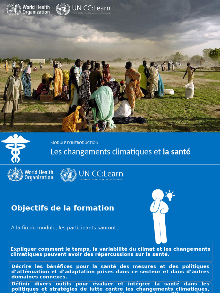 Impact des changements climatiques sur la santé | PDF | Changement ...