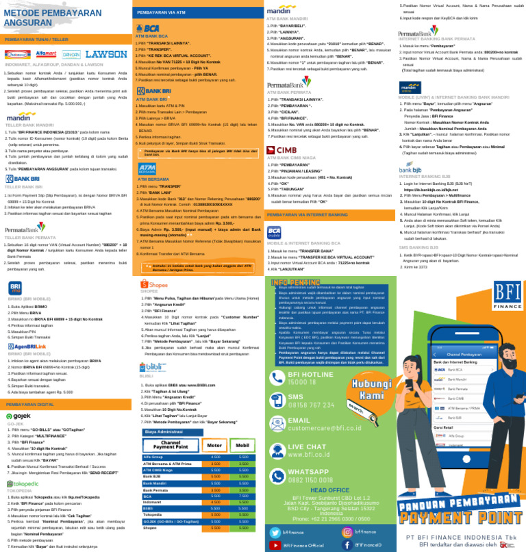 Brochure Payment Point Rev | PDF
