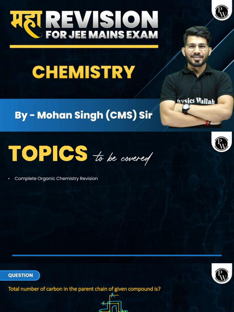 Organic Chemistry Revision Guide | PDF