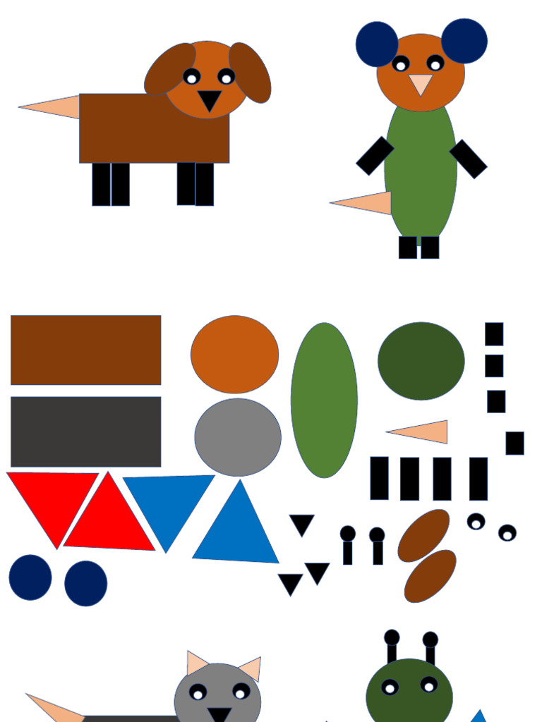 Shape Animals | PDF