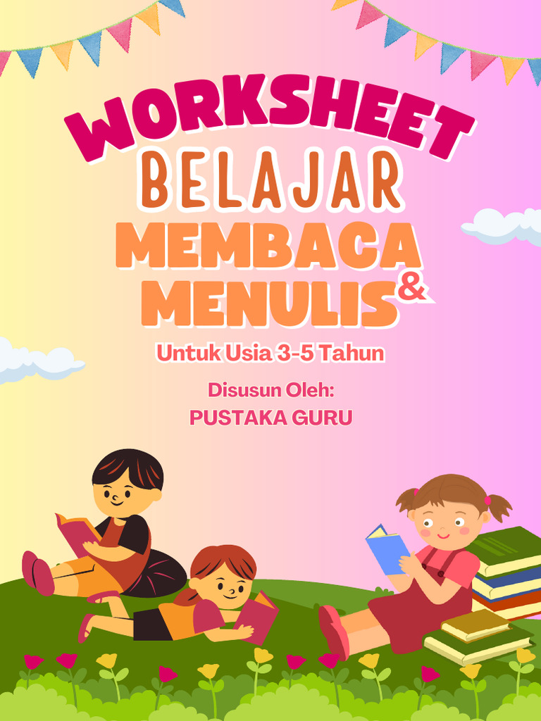 Lembar Kerja Membaca untuk Anak 3-5 Tahun | PDF