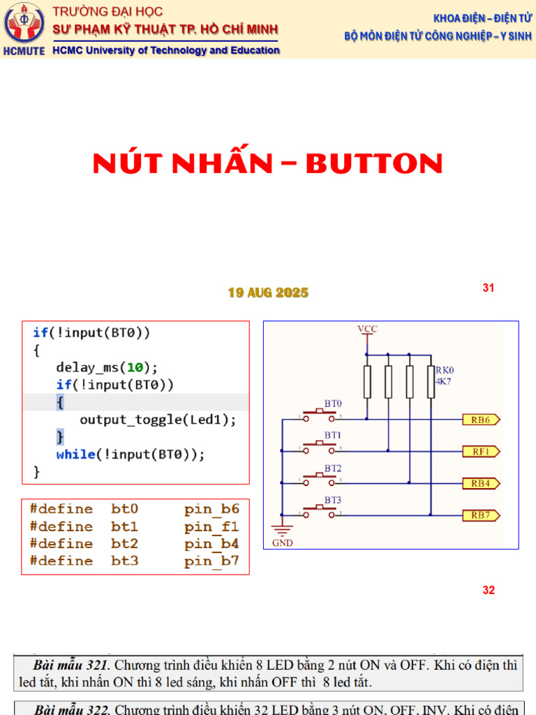 Nut Nhan Va Led 7 Doan 25aug2025 | PDF