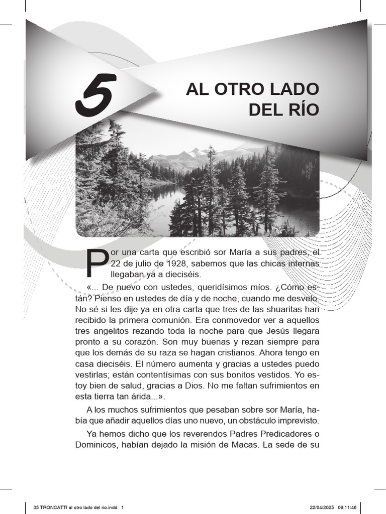 TRONCATTI 5 Al Otro Lado Del Rio 1-32 | PDF | María, madre de Jesús