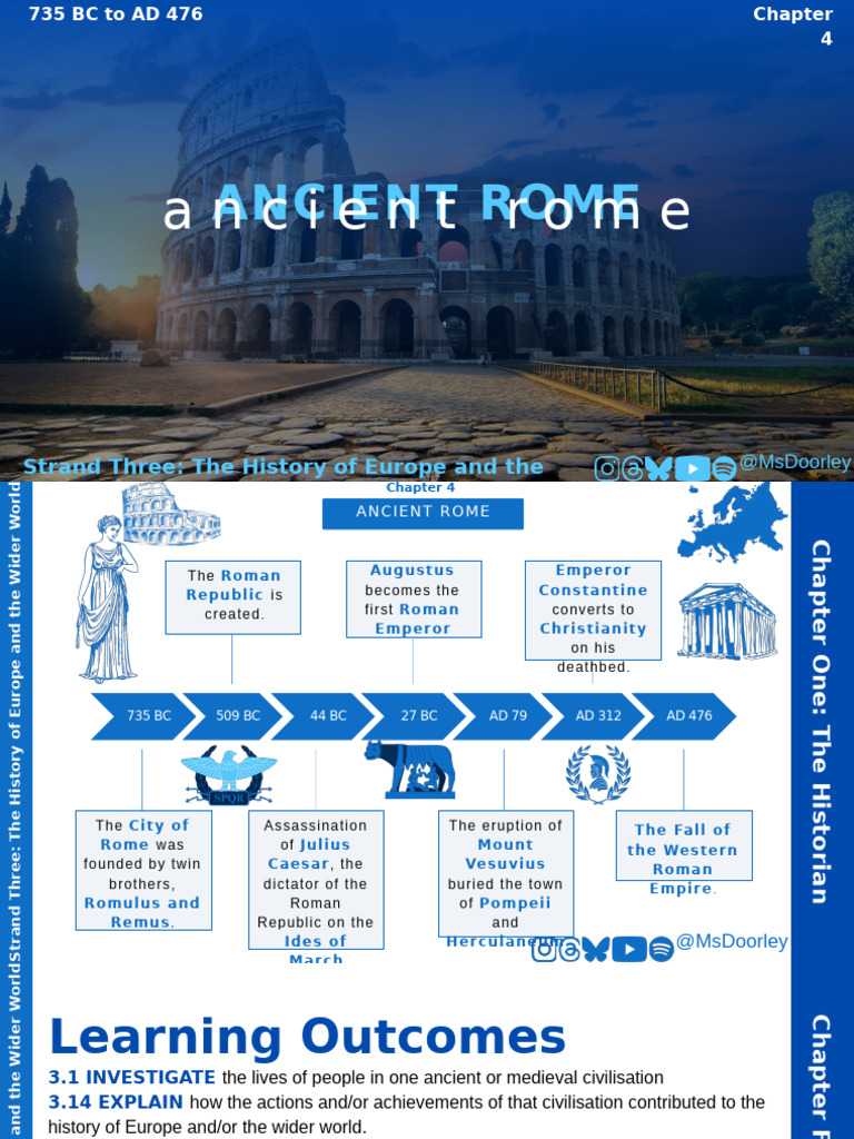 Ch. 4 - Ancient Rome | PDF | Ancient Rome
