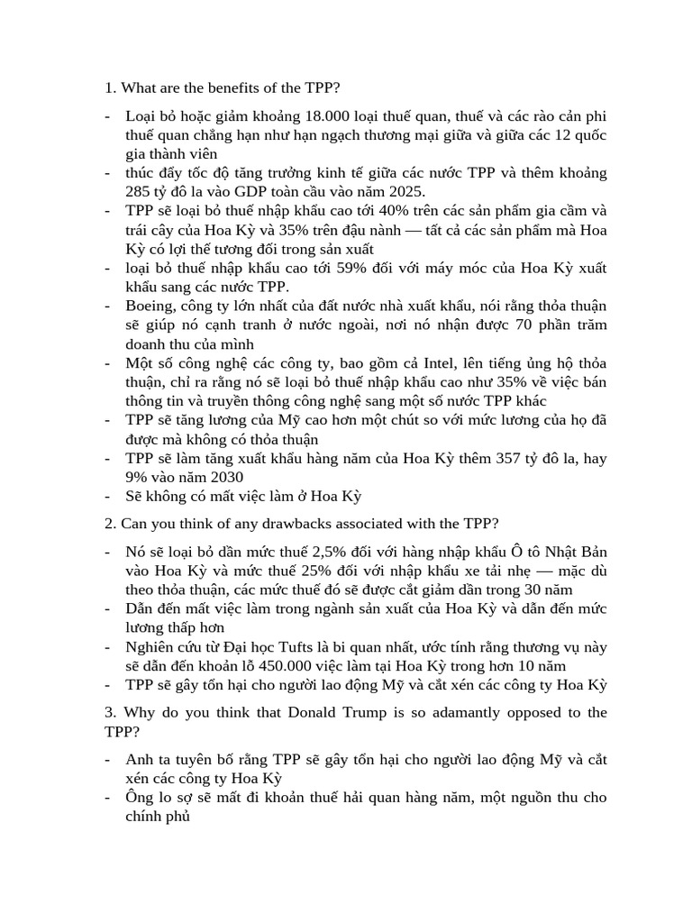Case Study Chương 6 | PDF