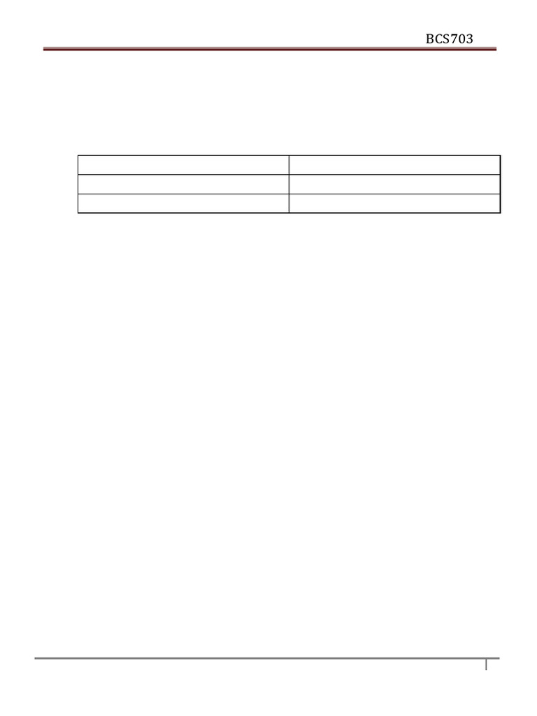 BCS703 Cryptography & Network Security Notes | PDF | Cryptography ...
