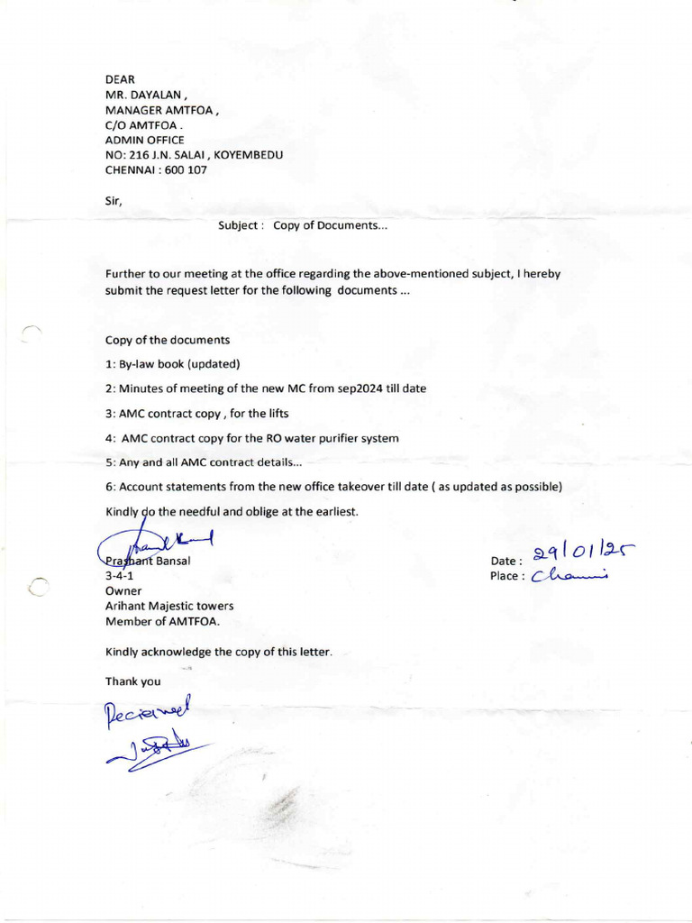 1st Letter | PDF