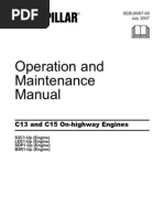 Download Manual Motor C13 y C15 by Luis Arturo Arenales Mayta SN91181842 doc pdf
