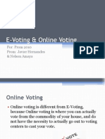 29255967 E Voting Online Voting Good One