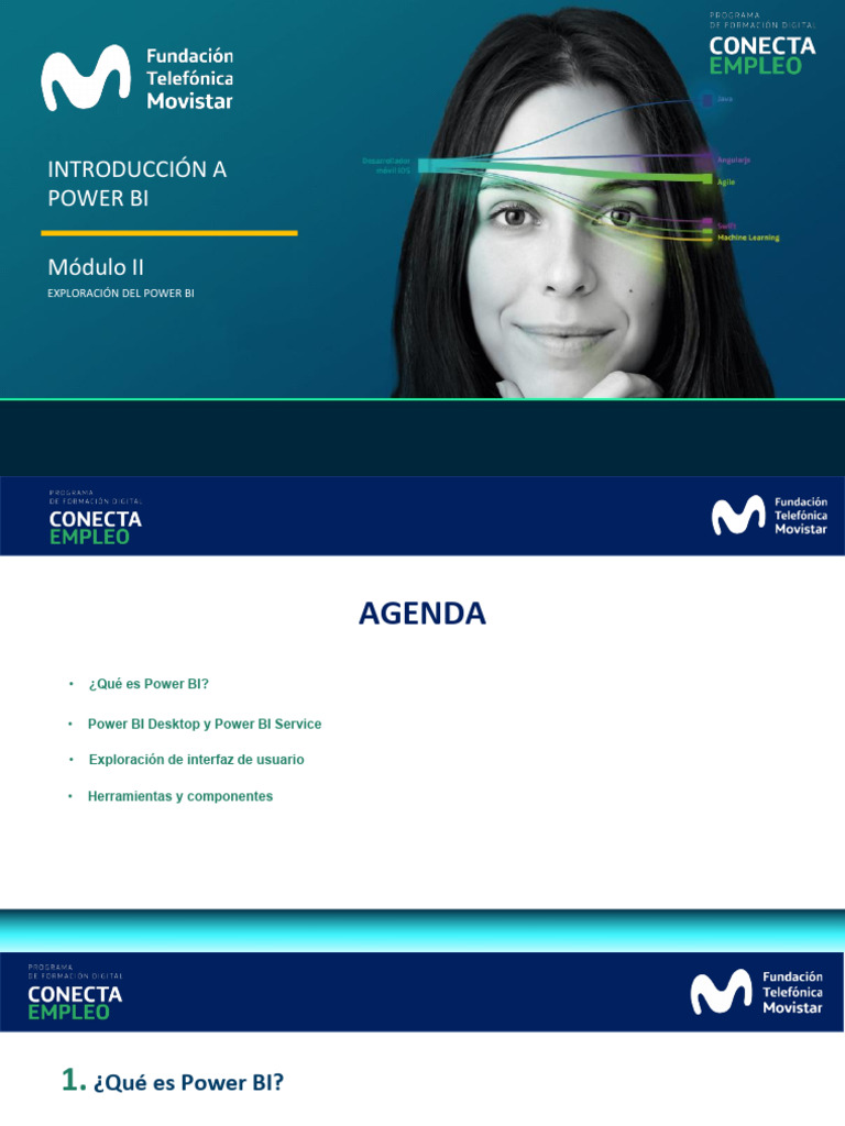 Presentación de Powerpoint - Módulo II Intro A Power Bi | PDF