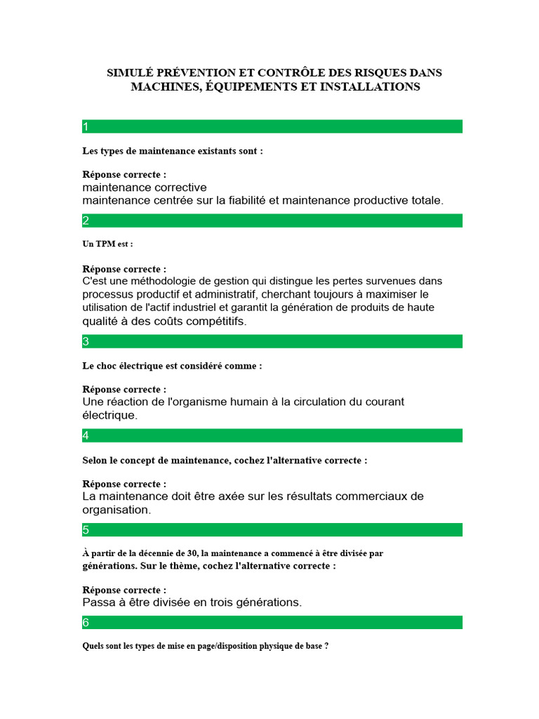Prévention des Risques Électriques et Maintenance | PDF | Tension ...