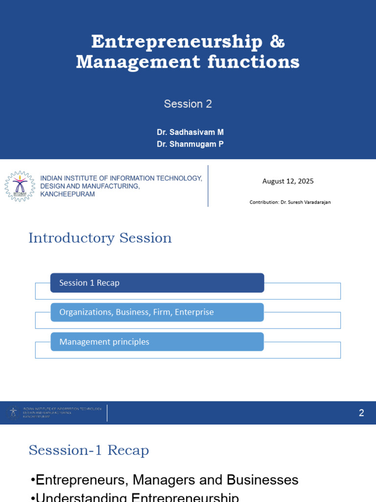 Entrepreneurship and Management Insights | PDF | Goods | Business
