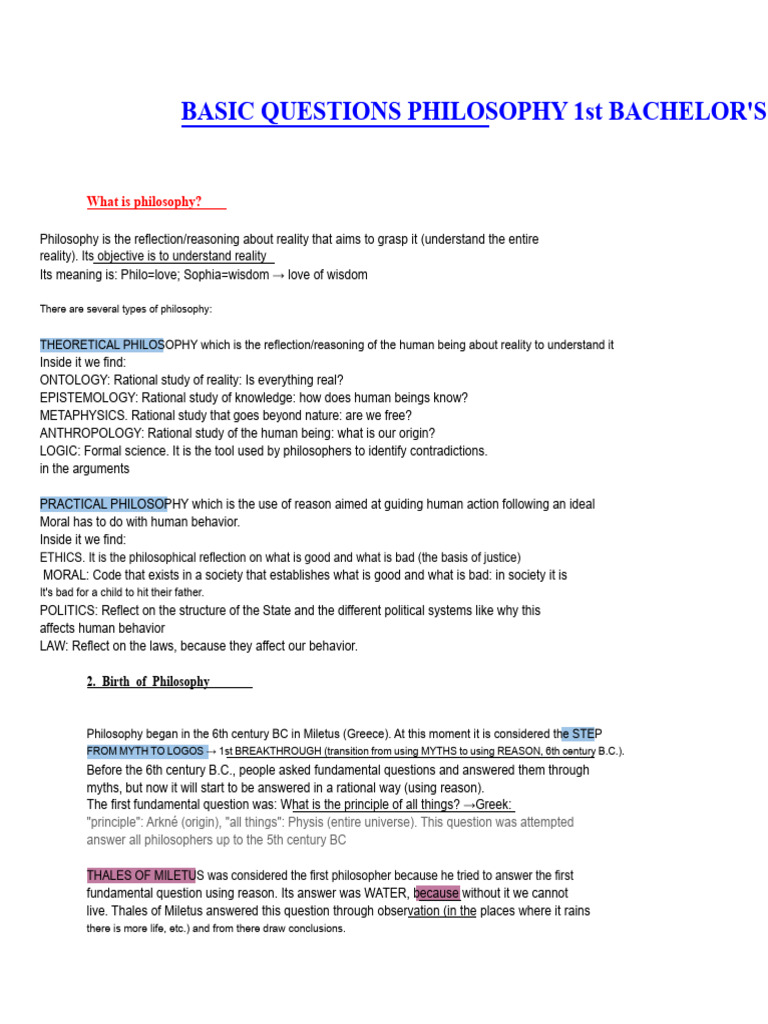 Resolved Philosophy Exam Questions | PDF | Rationalism | Empiricism