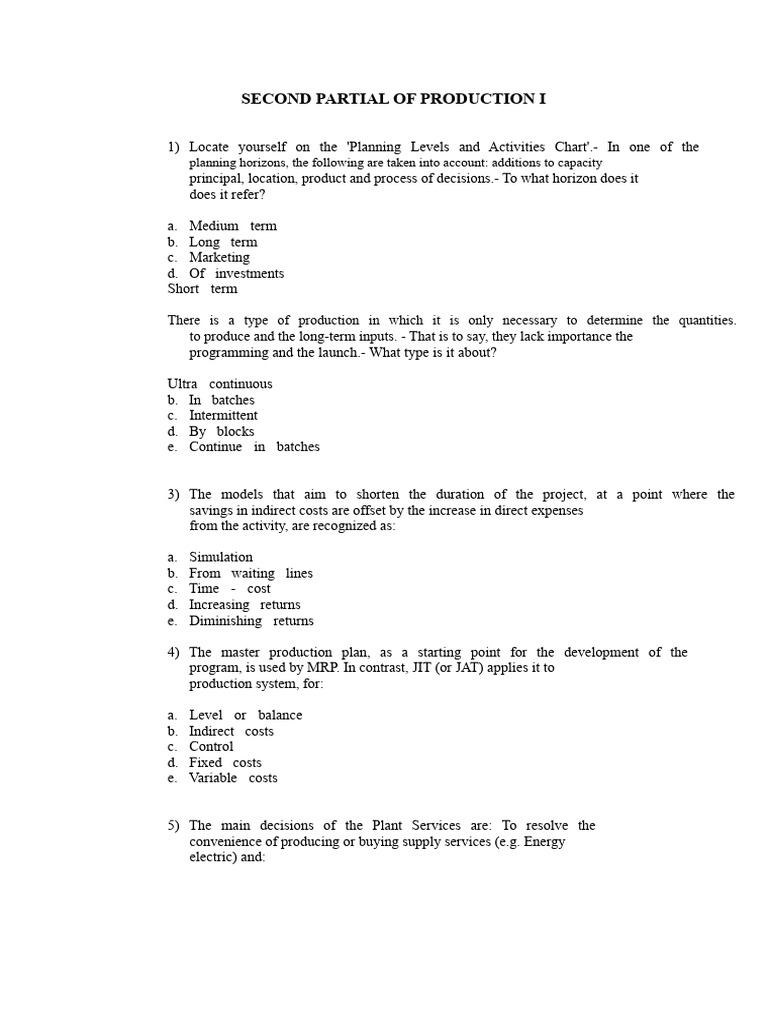 ADO03-Midterm 2 - Production I | PDF | Labour Economics | Cost