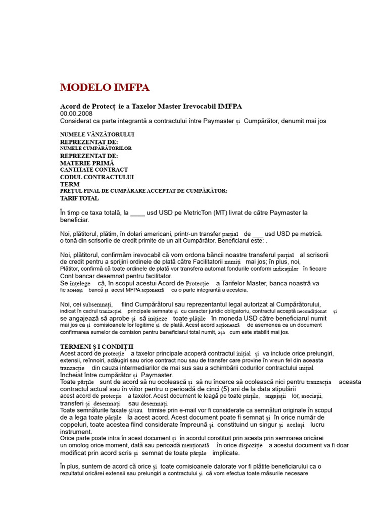 Modelo Imfpa | PDF