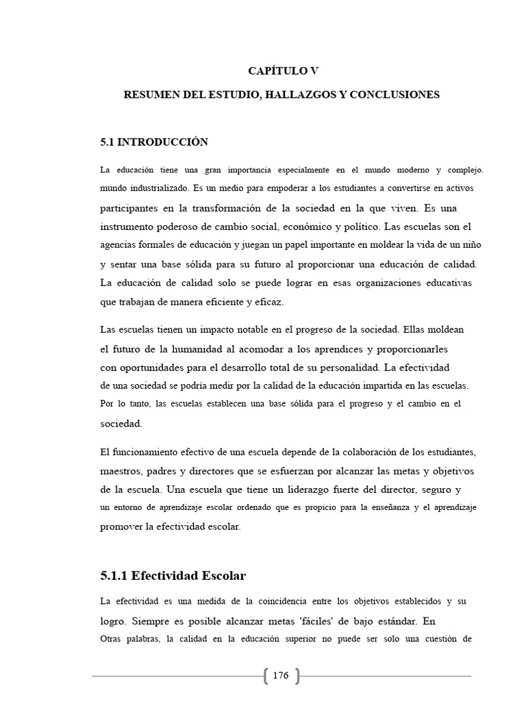 Efectividad Escolar y Cultura de Aprendizaje | PDF | Liderazgo | Escuelas