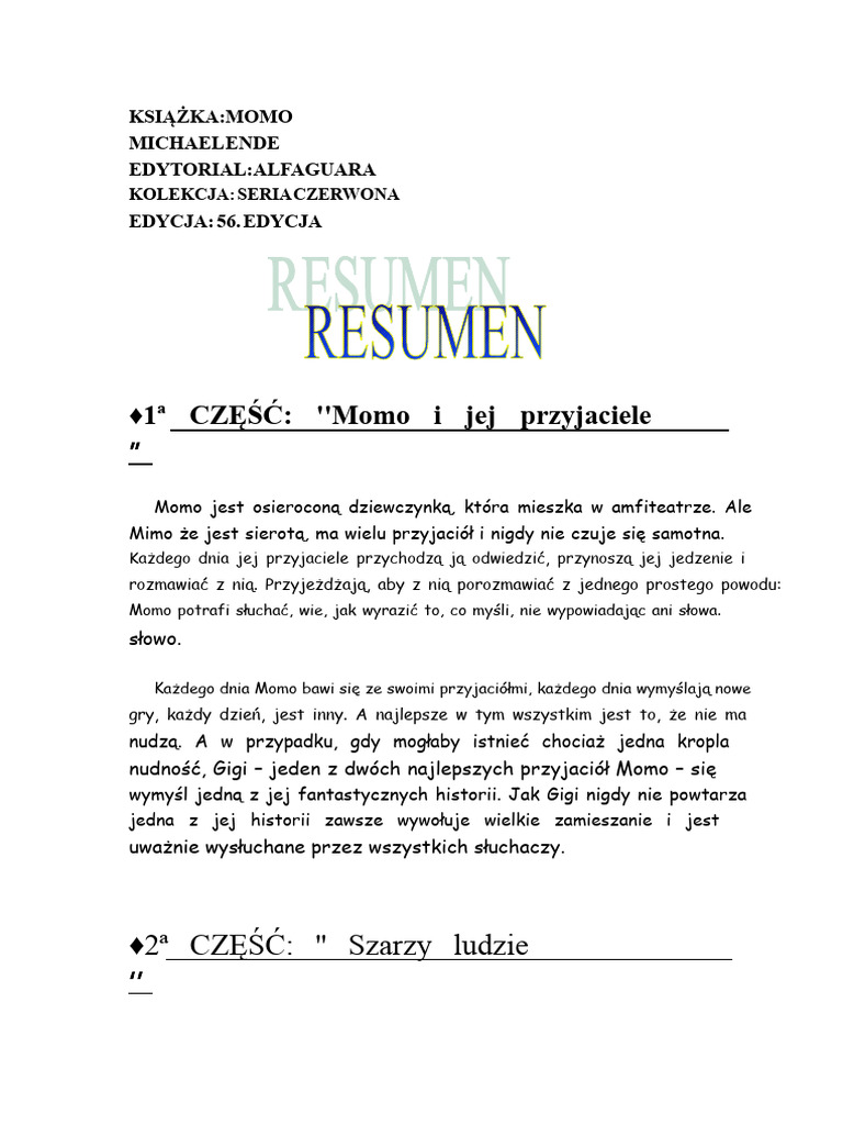 Książka Momo | PDF