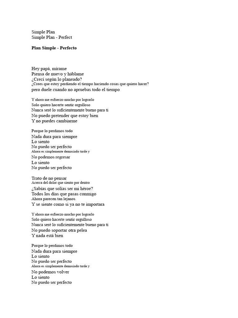 Letras de Canciones Pop Emotivas | PDF