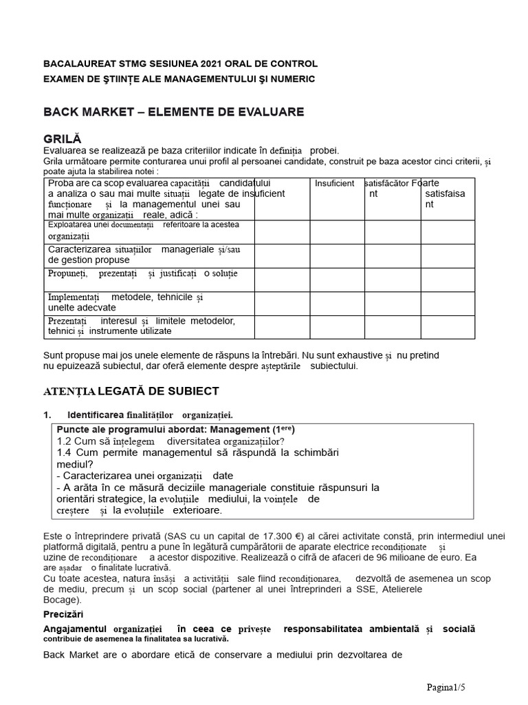 STMG MSGN Oral 2021 Corect Back Market | PDF