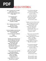 Letra do Hino da Vitória - Cassiane | PDF | Livro do Êxodo | Jesus