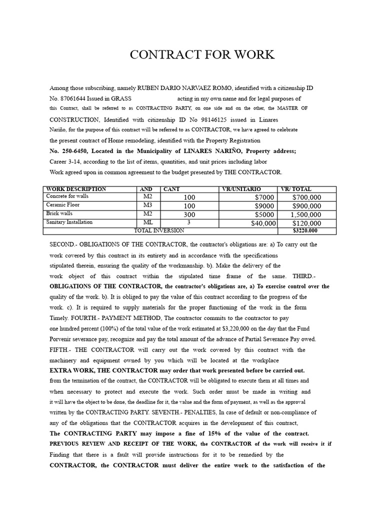 239037824-Format-Contract-for-Work-to-Request-Partial-Unemployment ...