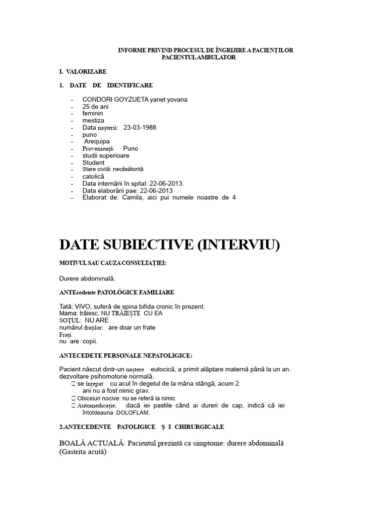 Pae Complet Gata | PDF