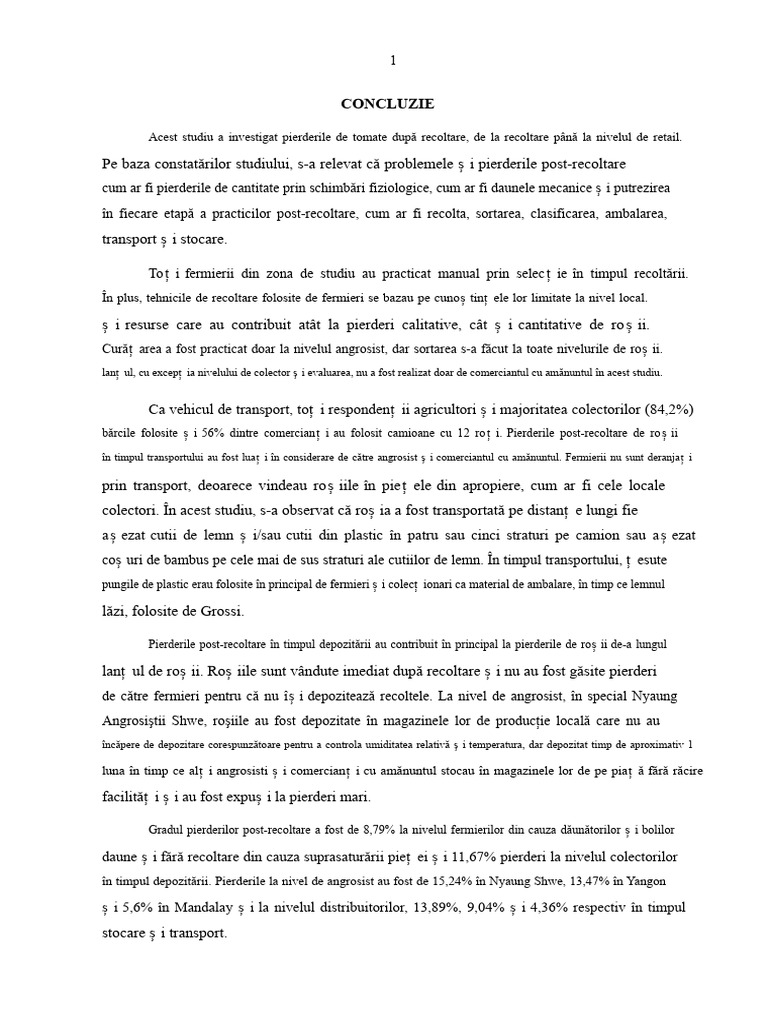 CONCLUZIE | PDF