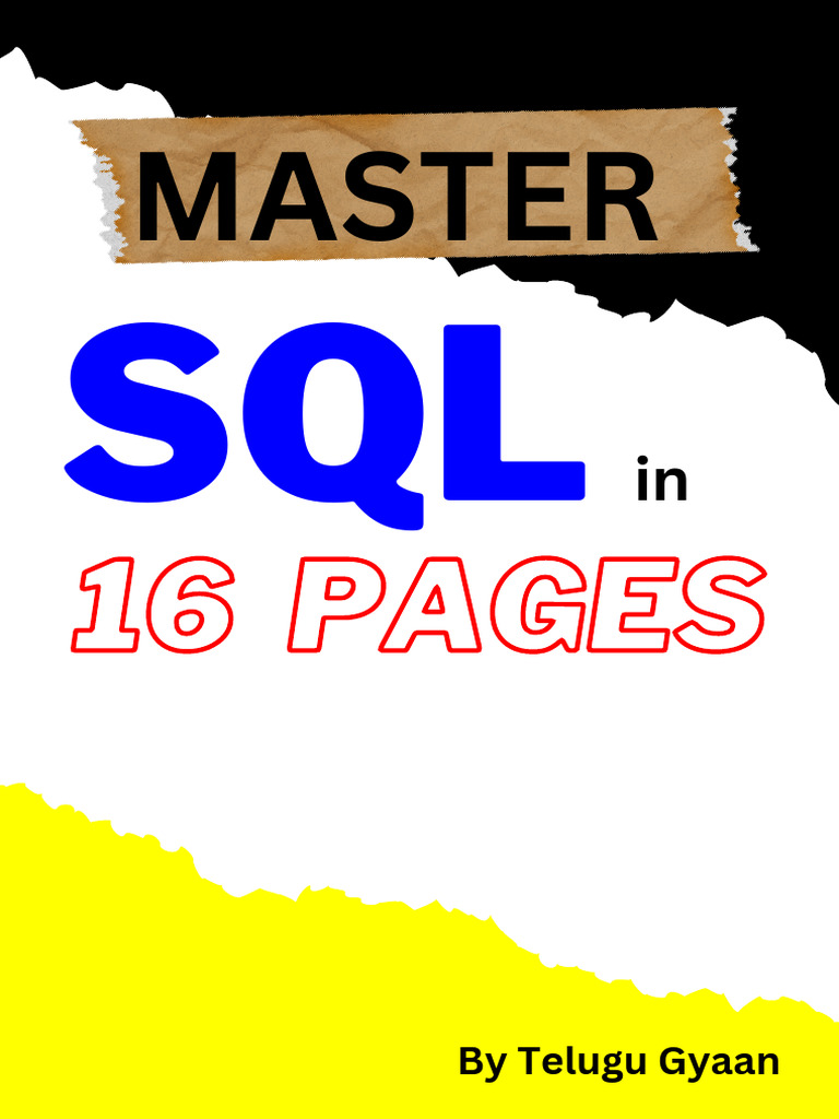 Comprehensive SQL Commands Guide | PDF | Sql | Information Science