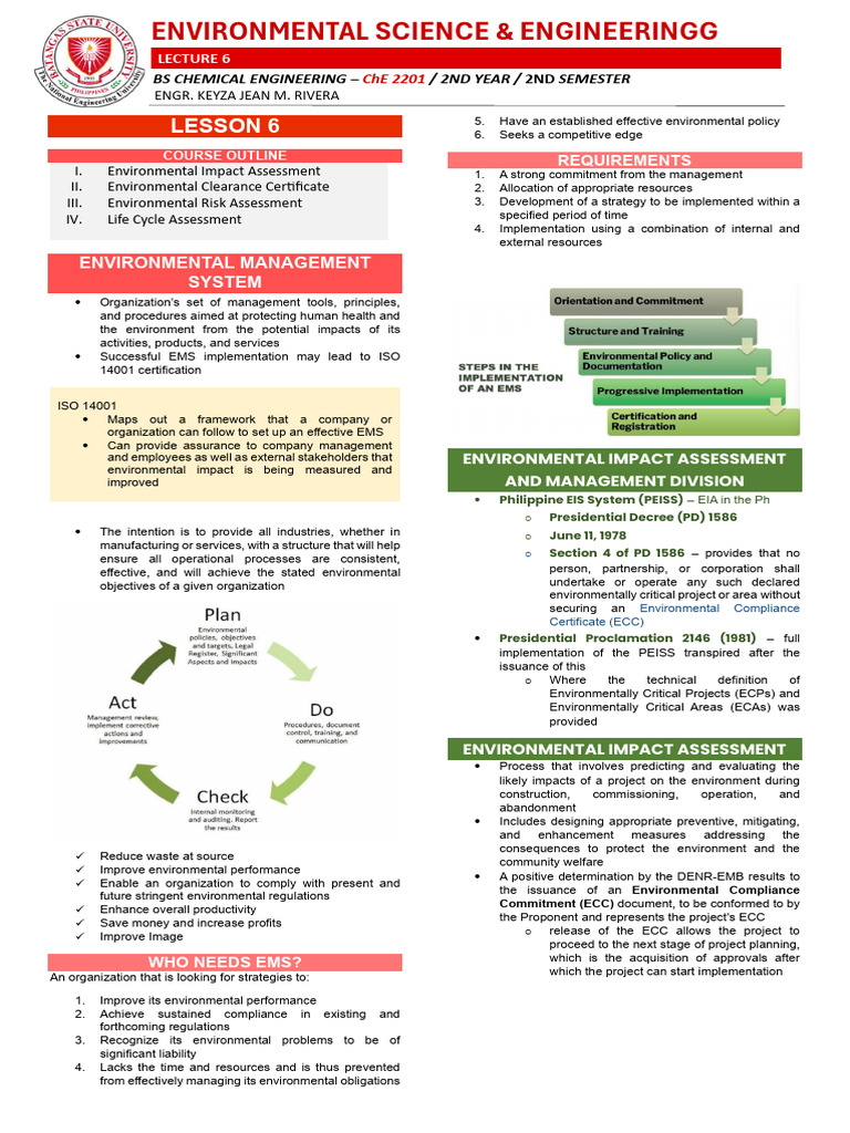 Environmental Management Systems Overview | PDF | Environmental ...