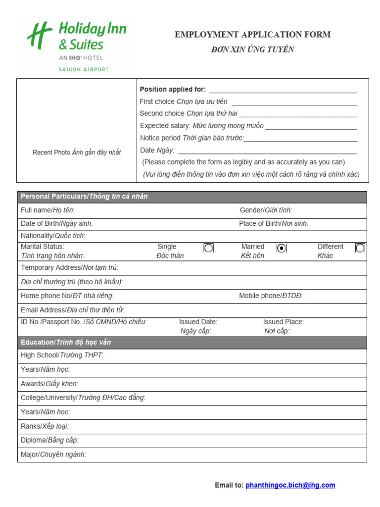 Application Form | PDF