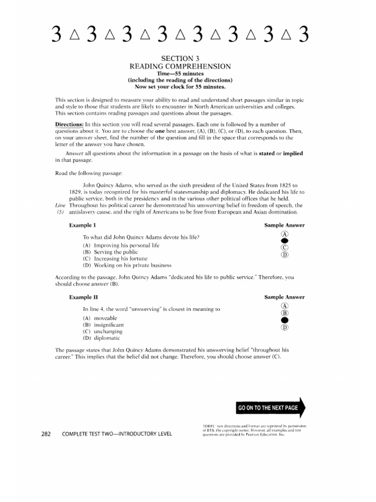Post Test Reading p3 | PDF
