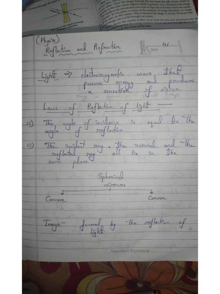 Reflection and Refraction | PDF