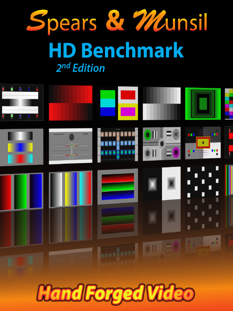 HD Calibration Guide: Spears & Munsil | PDF | Contrast (Vision) | Imaging