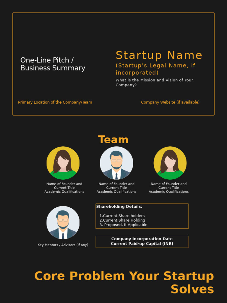 Anna Incubator Startup Overview | PDF | Startup Company | Small ...
