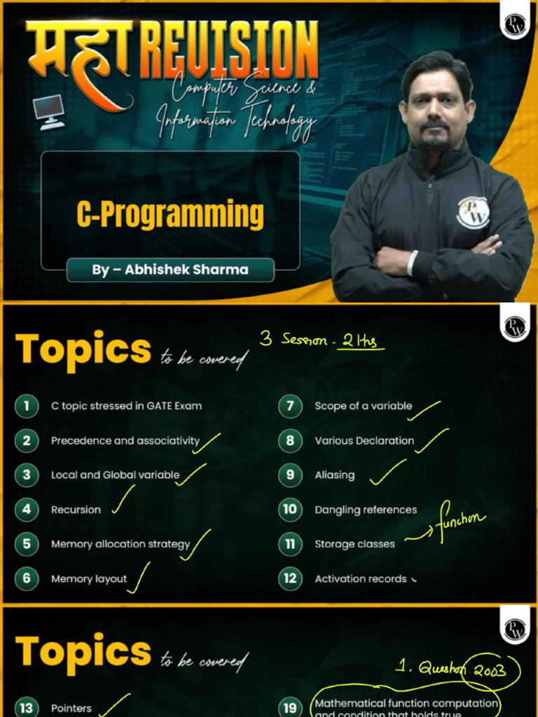 Maha Revision Class Notes | PDF