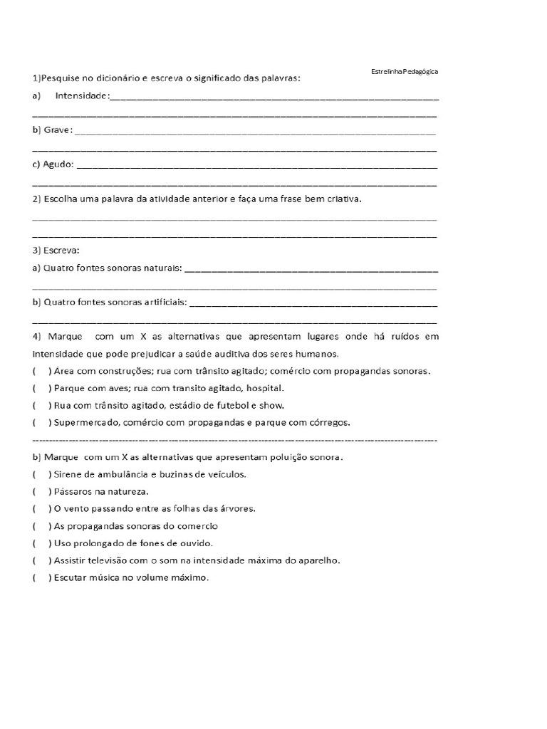 O Som | PDF