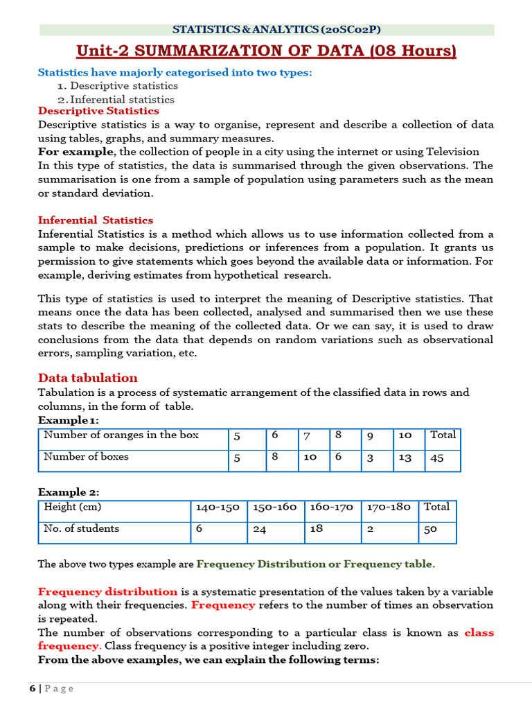 Understanding Frequency Distributions | PDF | Statistics