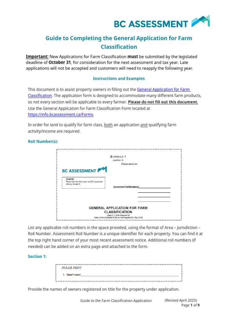 Farm Classification Application Guide | PDF | Farms | Agriculture
