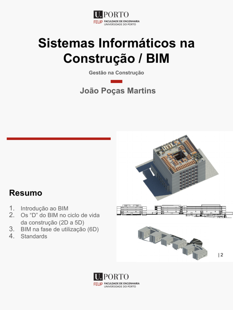 Introdução ao BIM na Construção | PDF | BIM | Modelo de dados