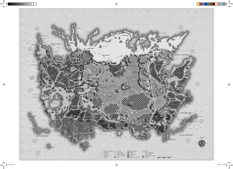 Talislanta Carte Du Climat | PDF