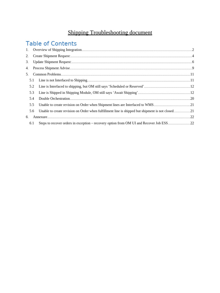 Shipping Troubleshooting | PDF | Computer Programming | Software ...