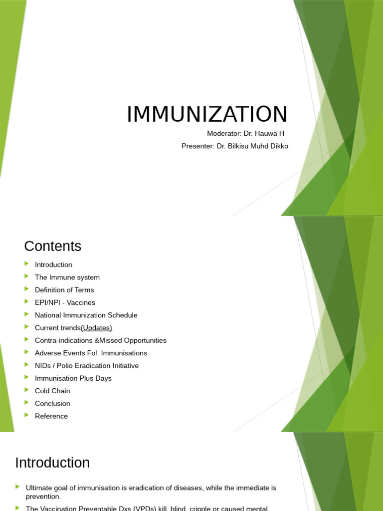 IMMUNIZATION | PDF | Vaccines | Antibody