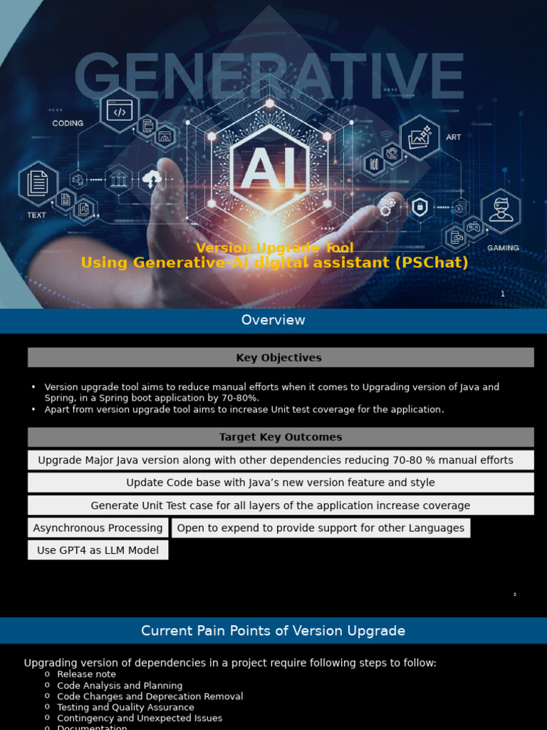 Java Version Upgrade Tool with AI | PDF | Unit Testing | Java ...