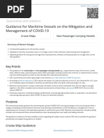 USPH Guidelines for Cruise Sanitation | PDF | Centers For Disease ...