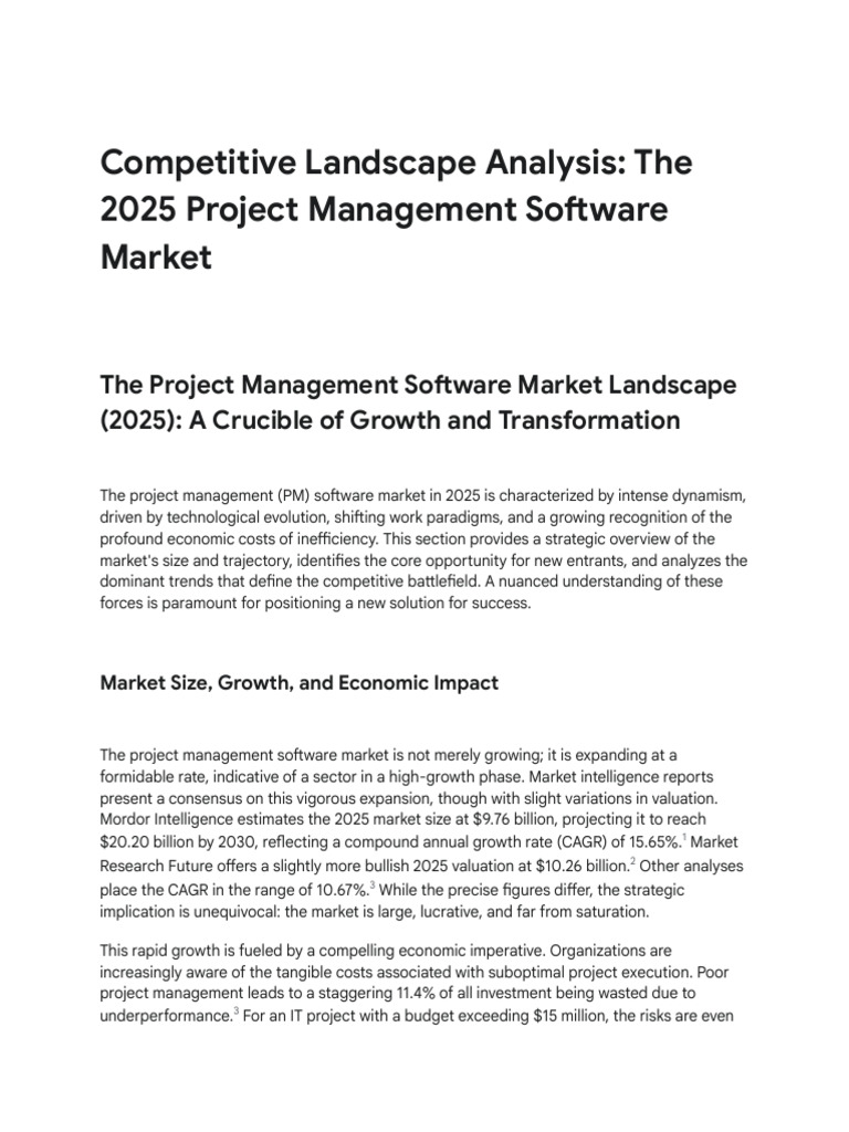Competitor Analysis and Advantage Chart | PDF | Artificial Intelligence ...