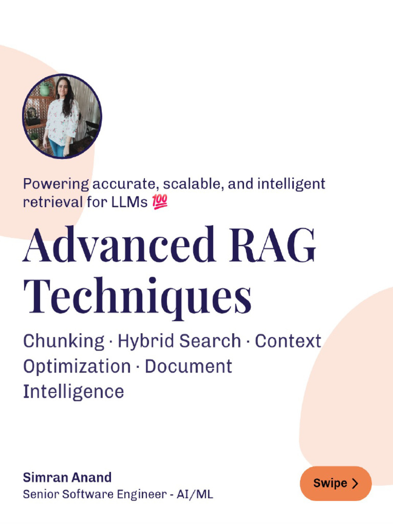 Advanced RAG Techniques | PDF