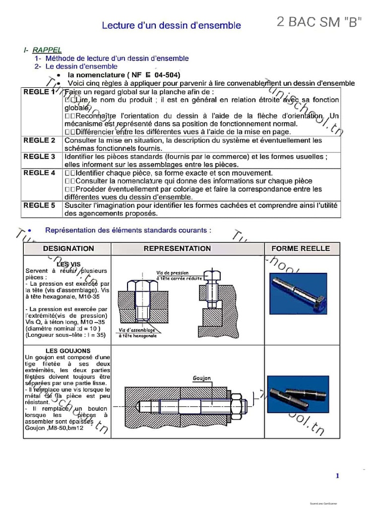 Lecture Dessin D'ensemble 2smb - PDF Version 1 | PDF