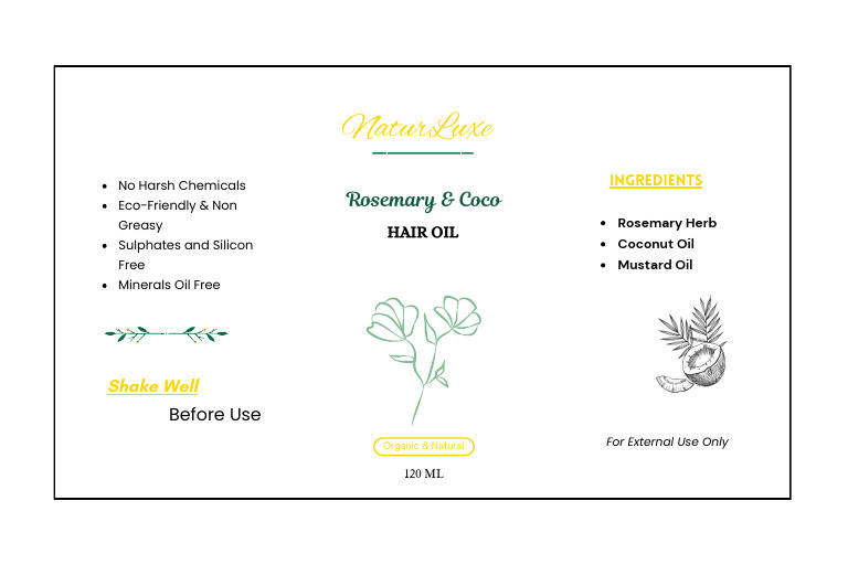 Rosemary & Coco Label | PDF